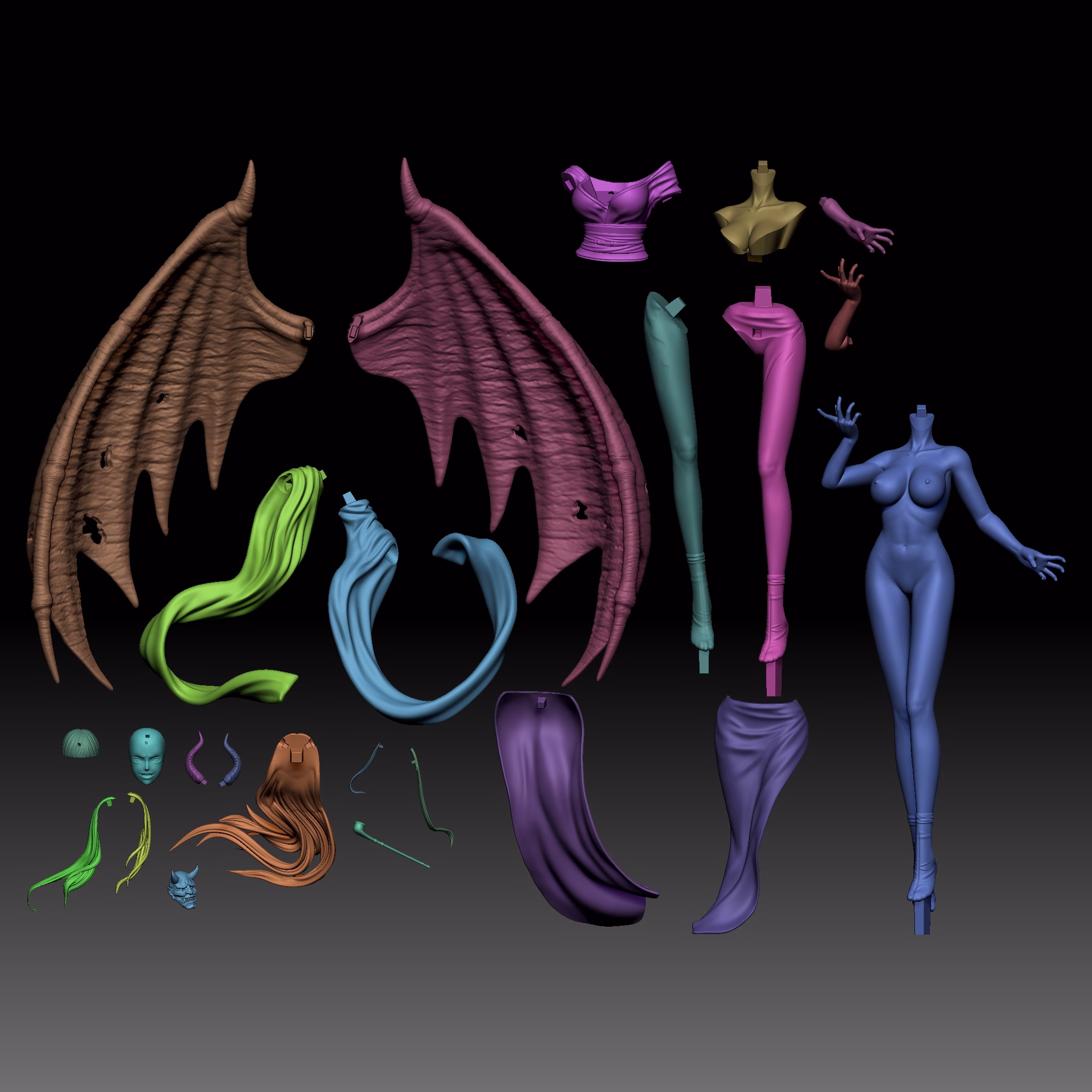Demonio Fleur Diorama - Image 2