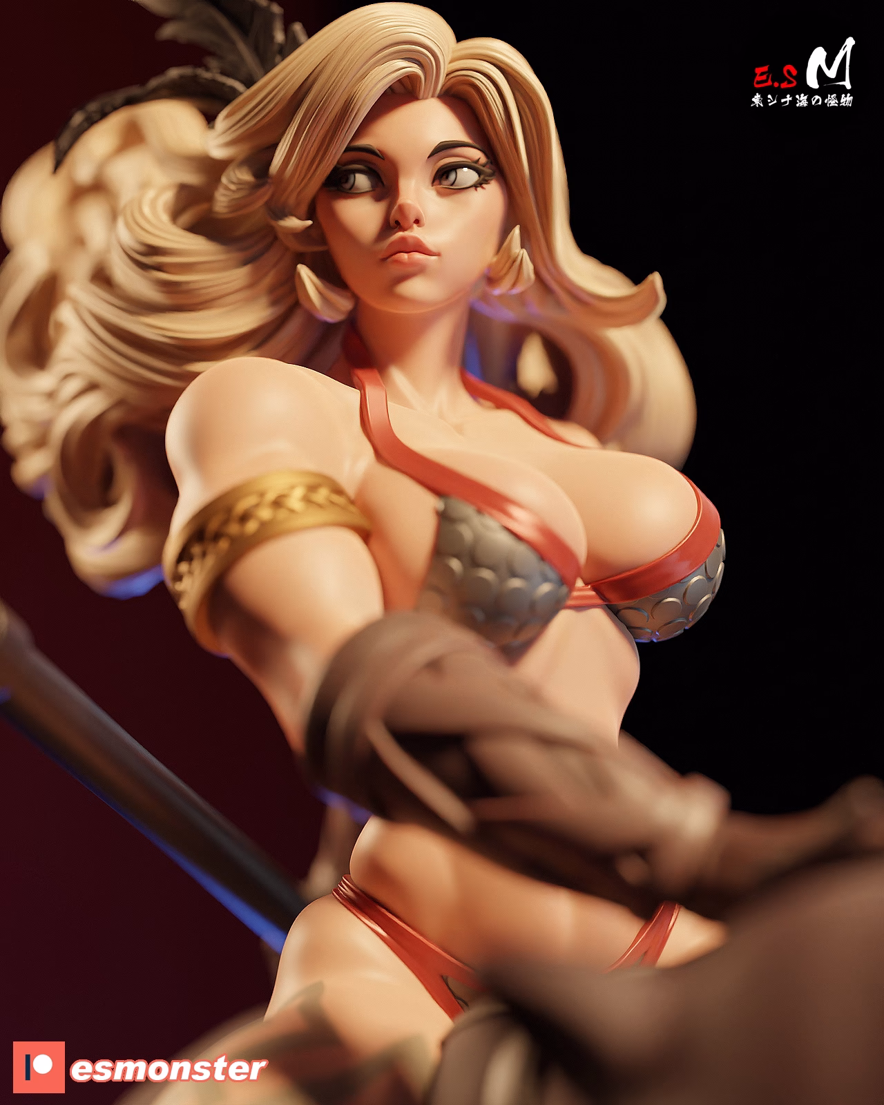 Amazon with tiger - SFW NSFW - Image 13