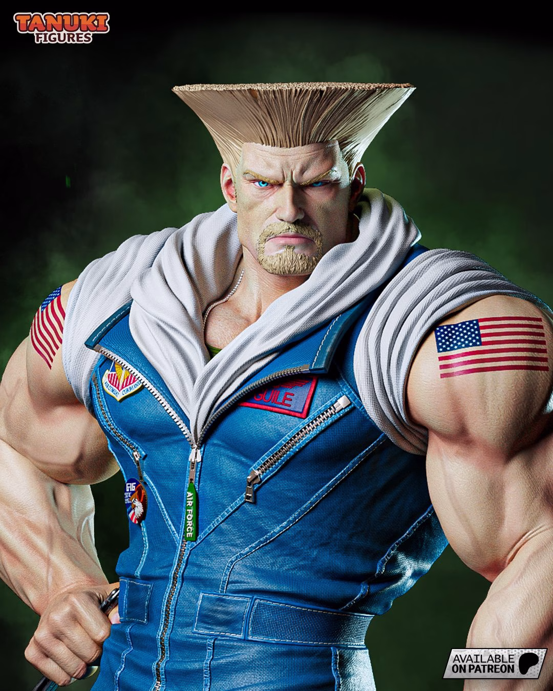 Guille Street Figther 6 STL file for 3D printing