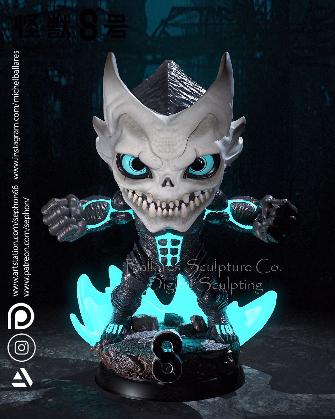 Kaiju N°8 Chibi