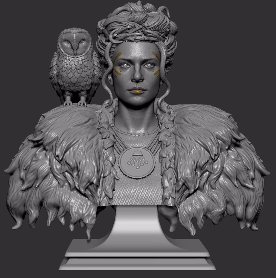 Lagertha Viking Bust
