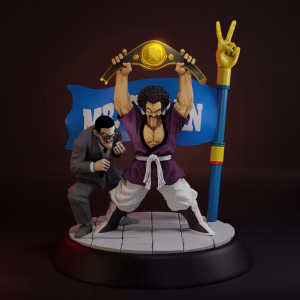 Mr. Satan and Locutor