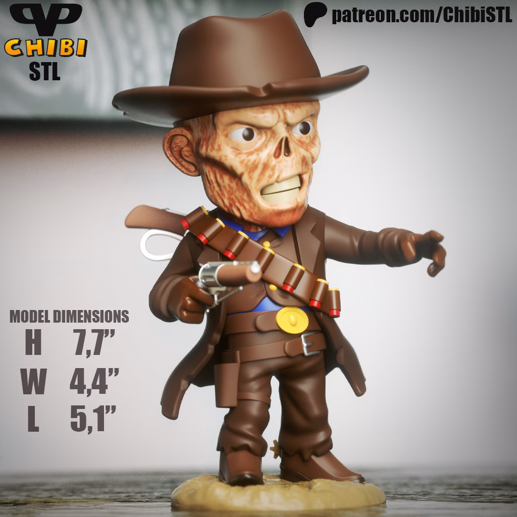 Ghoul Walton Goggins Chibi