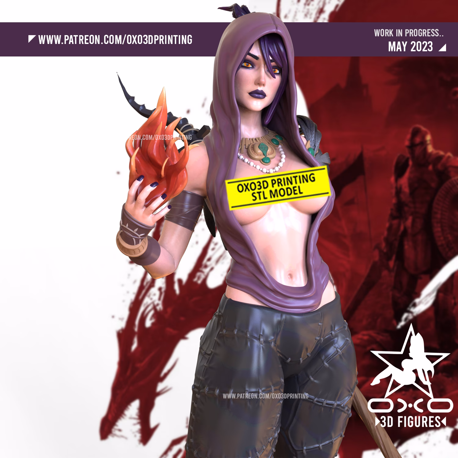 Morrigan Ogre STL file for 3D printing