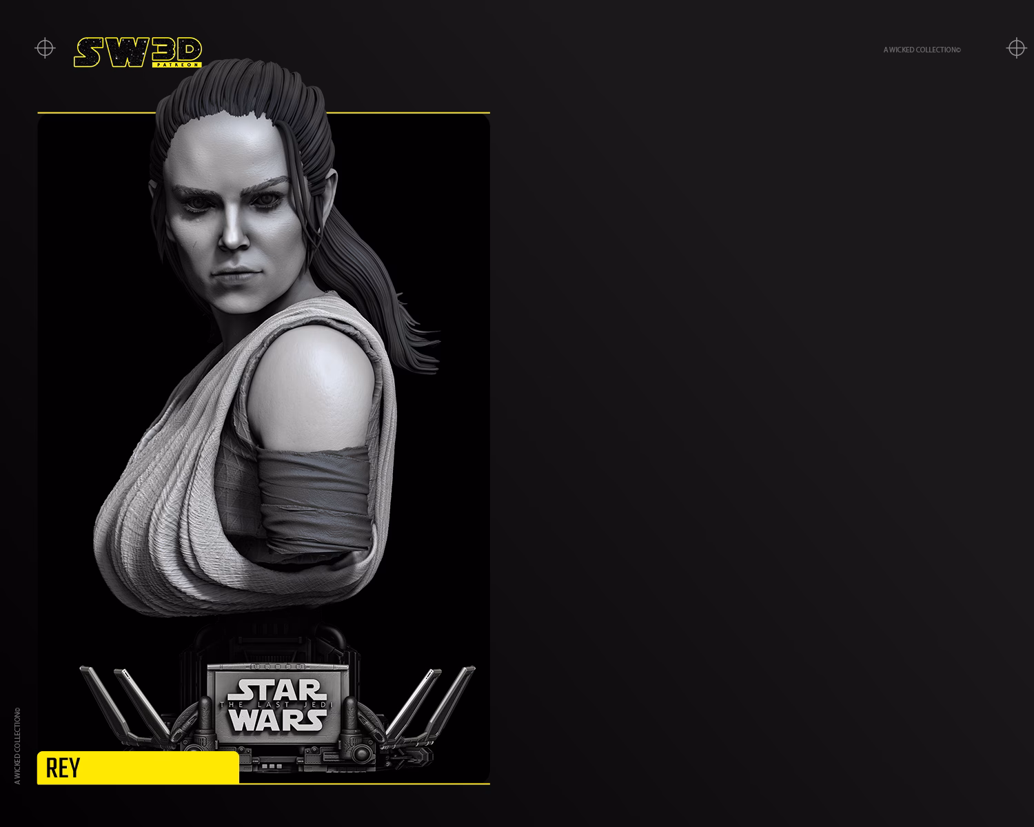 Rey Portrait Bust - Image 7