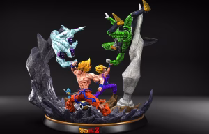 Goku vs Freezer Gohan vs Cell Diorama