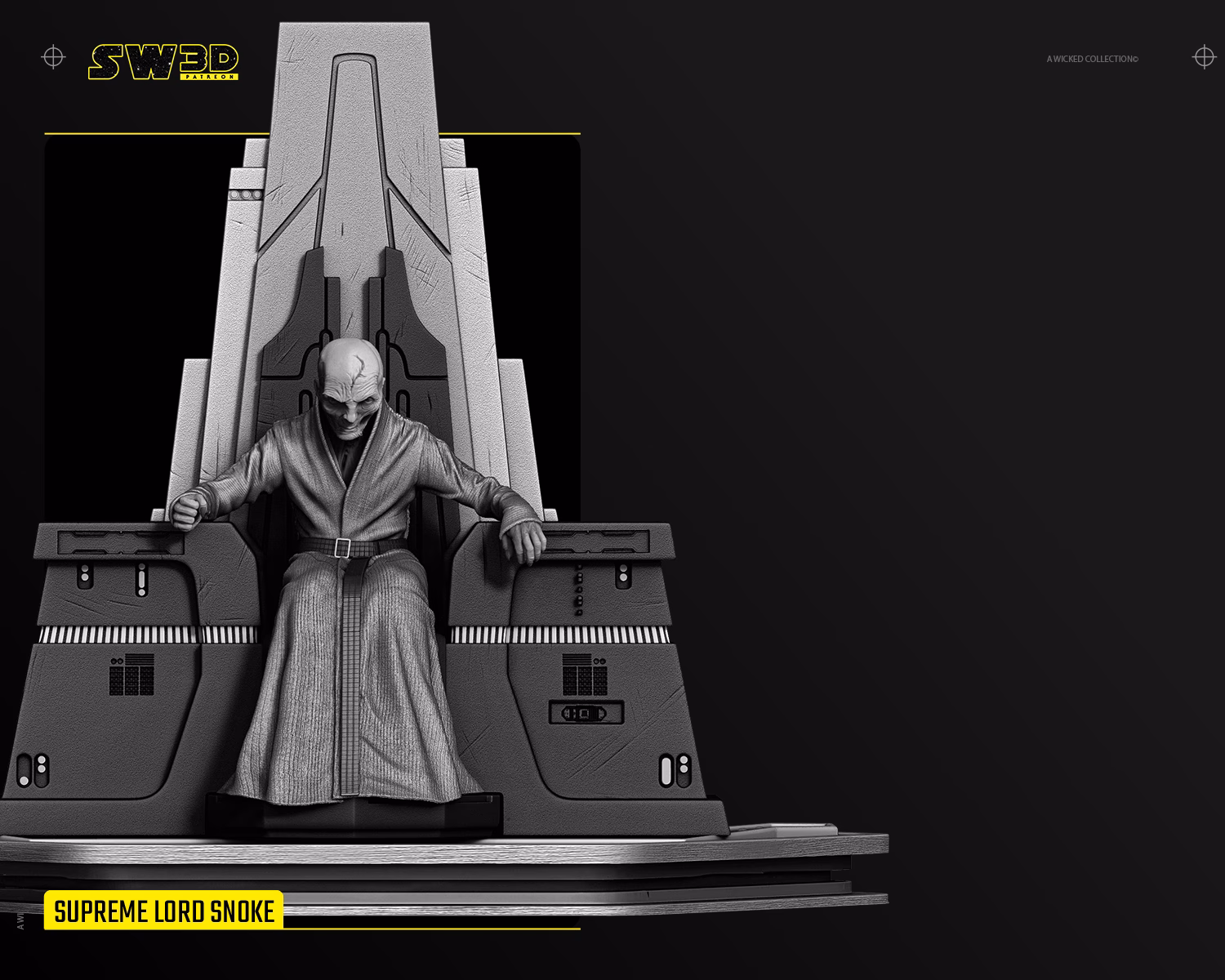 Lord Snoke Sculpture - Image 8