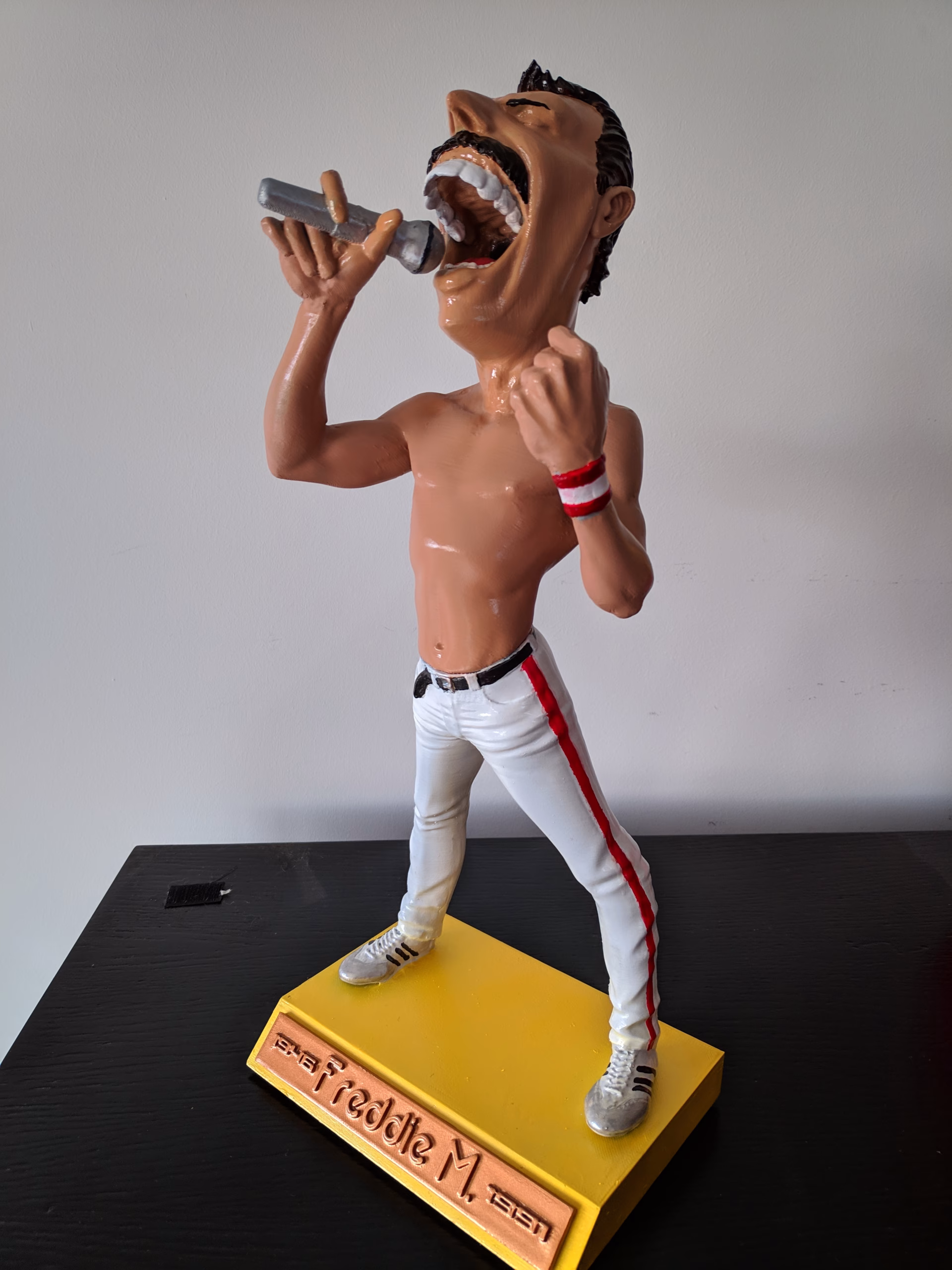 Freddie Mercury STL file for 3D printing