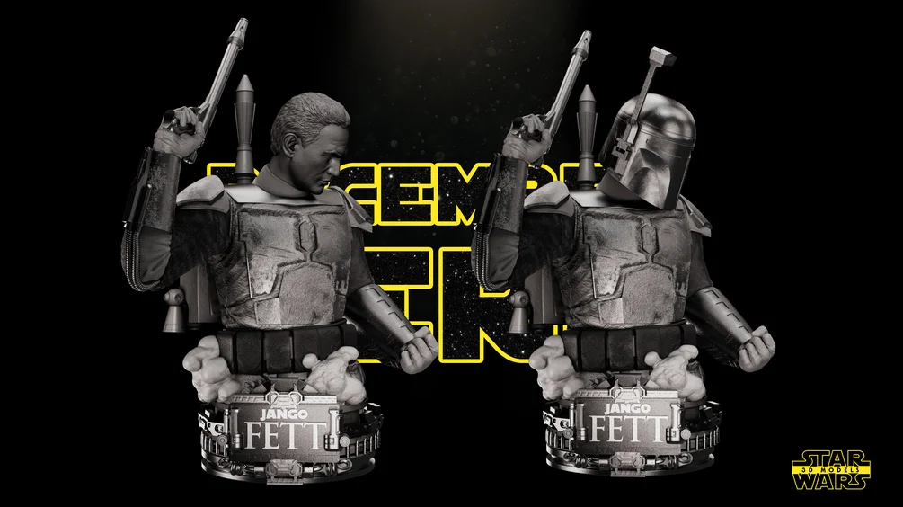 Jango Fett Bust StarWars (VERIFIED) - Image 4