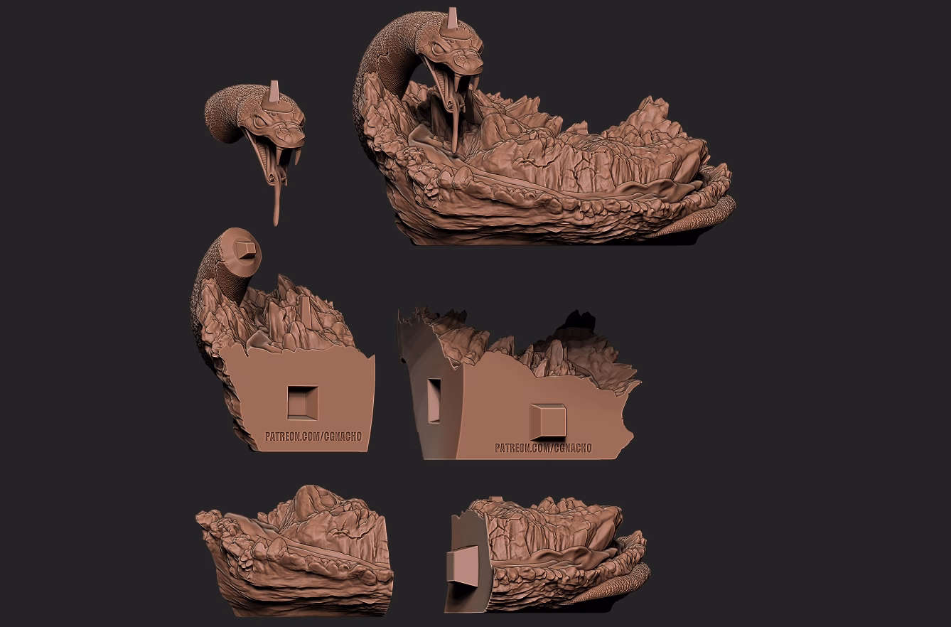 Skeletor Evillyn and Panthor Diorama - Image 10