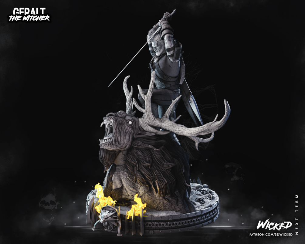 Geralt de Rivia Sculpture (VERIFIED) - Image 3