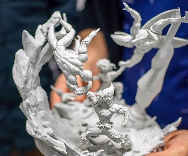 Goku vs Freezer Gohan vs Cell Diorama - Image 4
