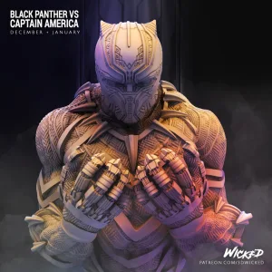 Captain America – Black Panther Busts (VERIFIED)