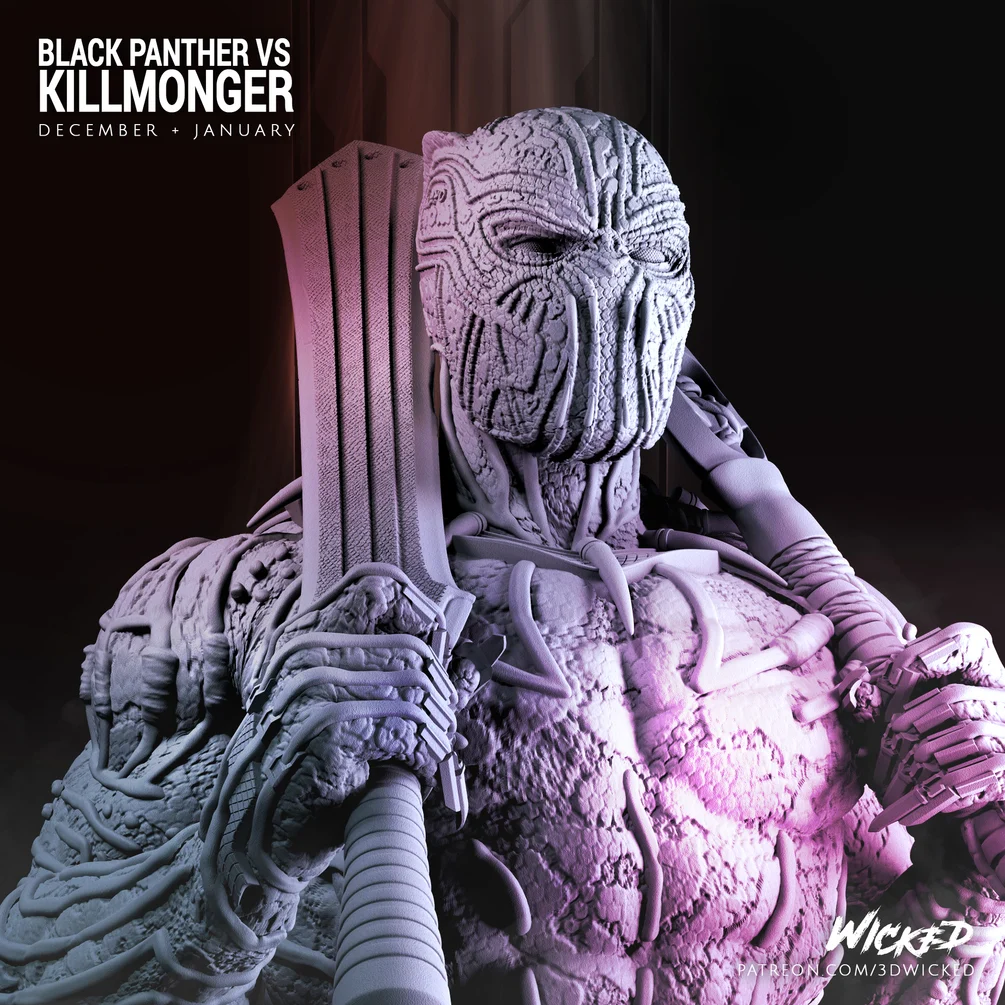 Killmonger Bust (VERIFIED) - Image 3