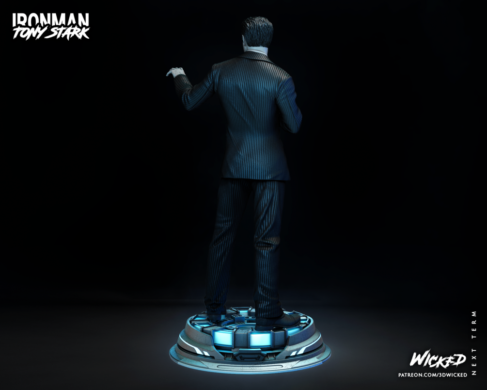 Tony Stark Sculpture (VERIFIED) - Image 6