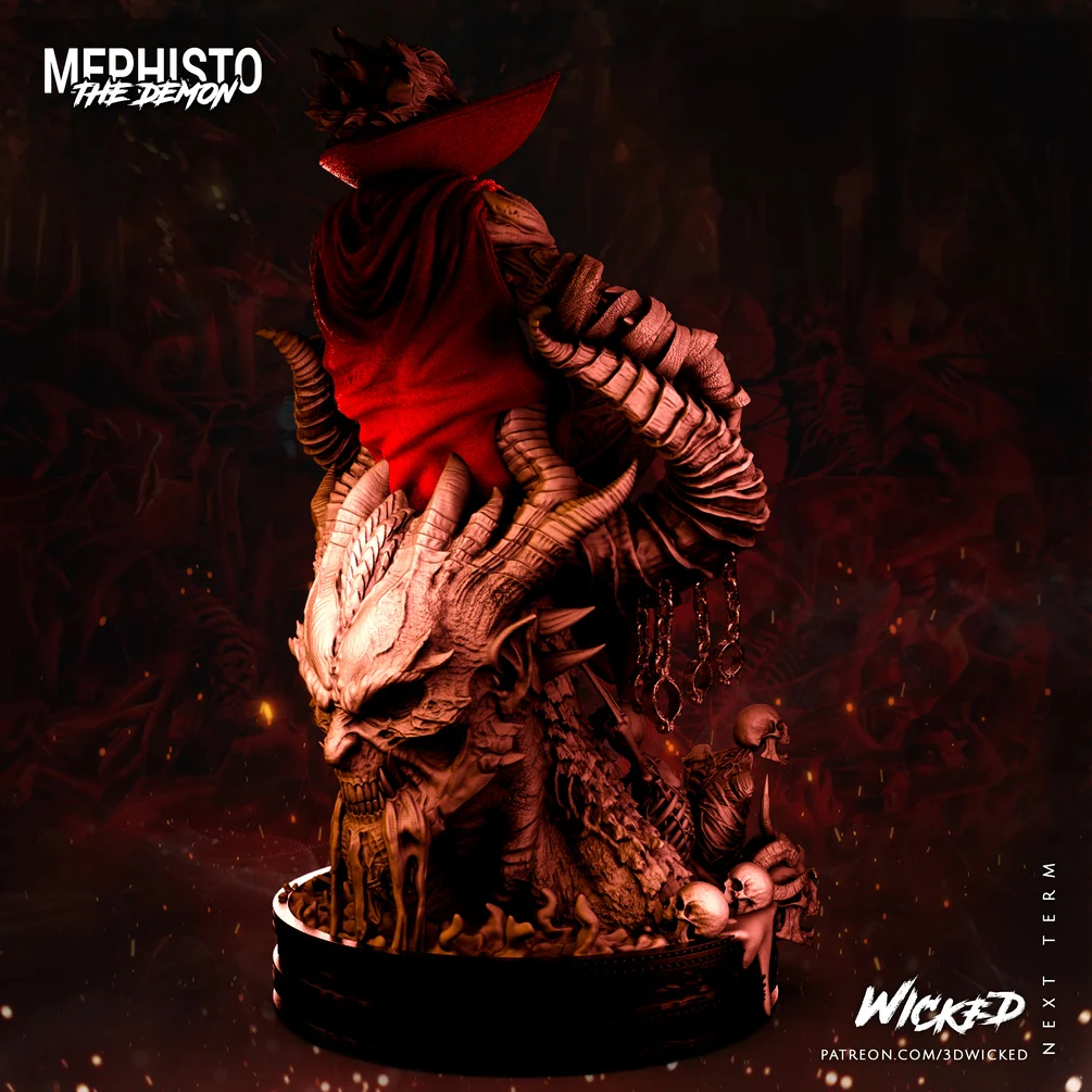 Mephisto Sculpture (VERIFIED) - Image 4