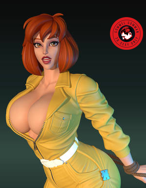 April pOrNeil STL file for 3D printing