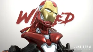 Marvel Avengers Iron man Bust (VERIFIED)