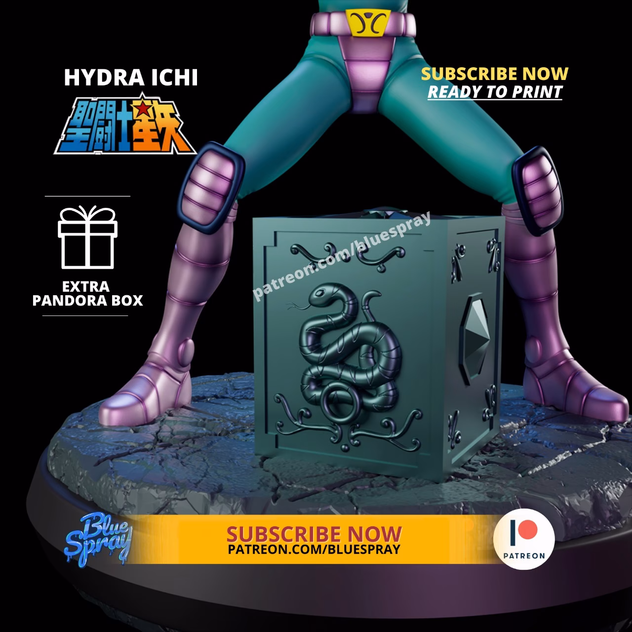 Hydra Ichi Sculpture - Saint Seiya - Image 4