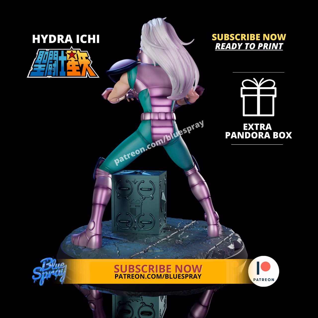 Hydra Ichi Sculpture - Saint Seiya - Image 5
