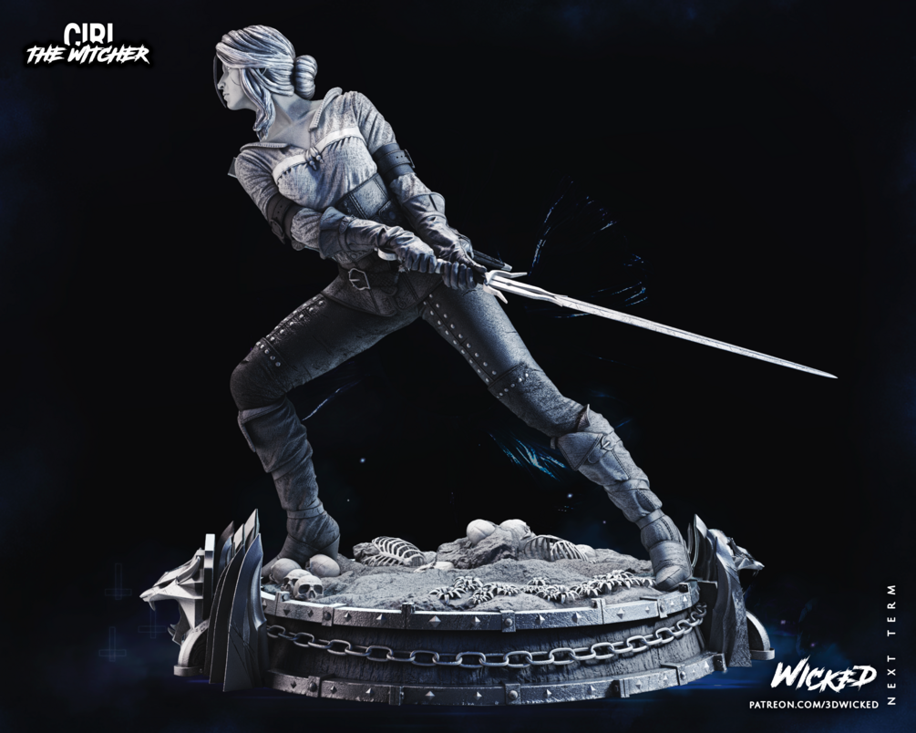 Ciri Sculpture (VERIFIED) - Image 7
