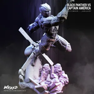 Marvel Black Panther Sculpture (VERIFIED)