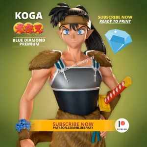Koga Sculpture Inuyasha