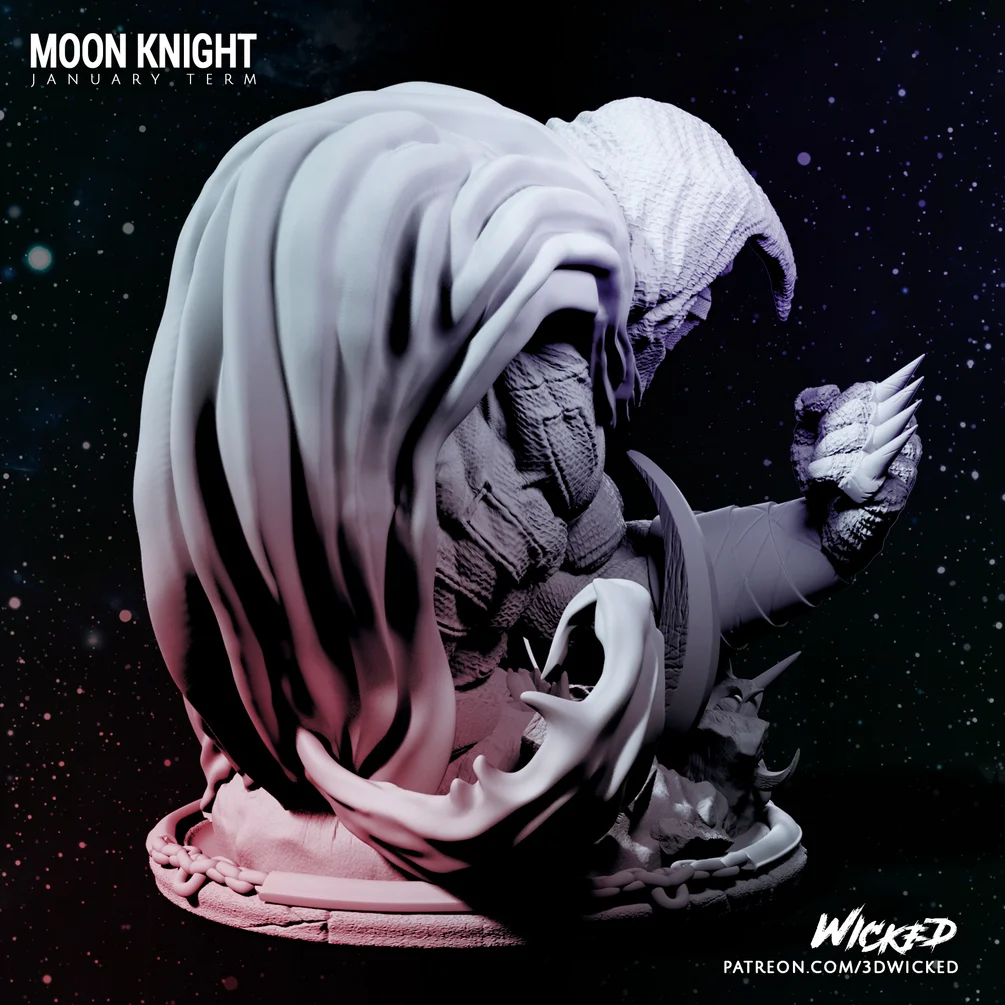 Moon Knight Bust (VERIFIED) - Image 4
