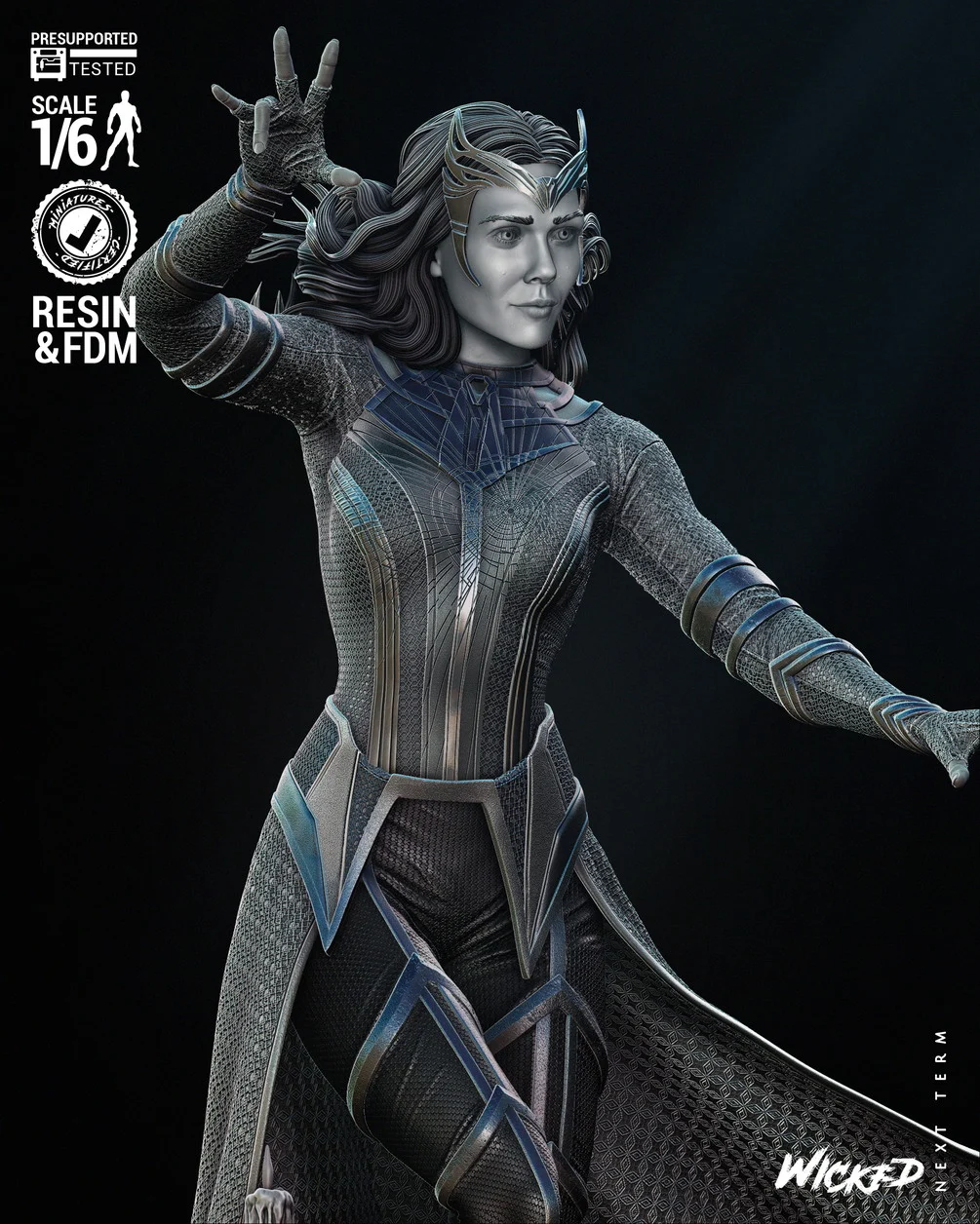 Scarlet Witch Sculpture (VERIFIED) - Image 5