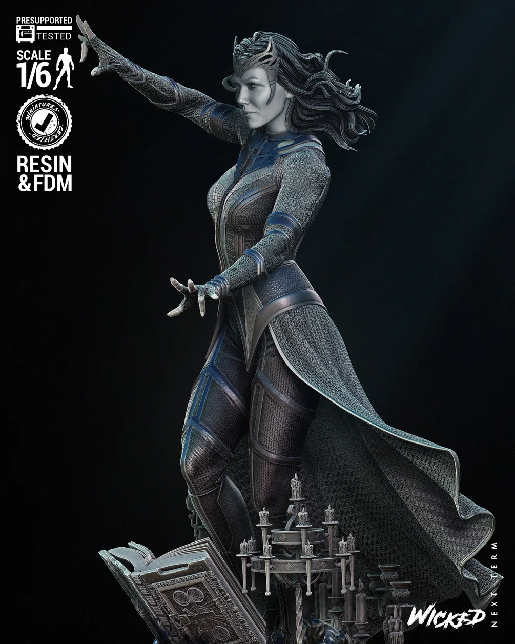 Scarlet Witch Sculpture (VERIFIED) - Image 6