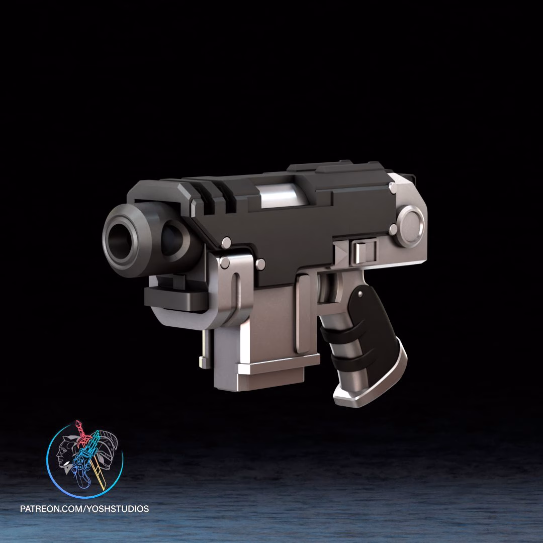 Space Marine 2 Bolter Pistol - Image 4