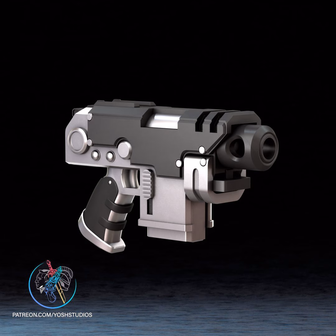 Space Marine 2 Bolter Pistol - Image 5