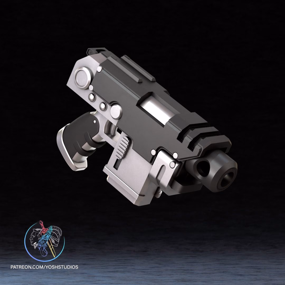 Space Marine 2 Bolter Pistol - Image 7