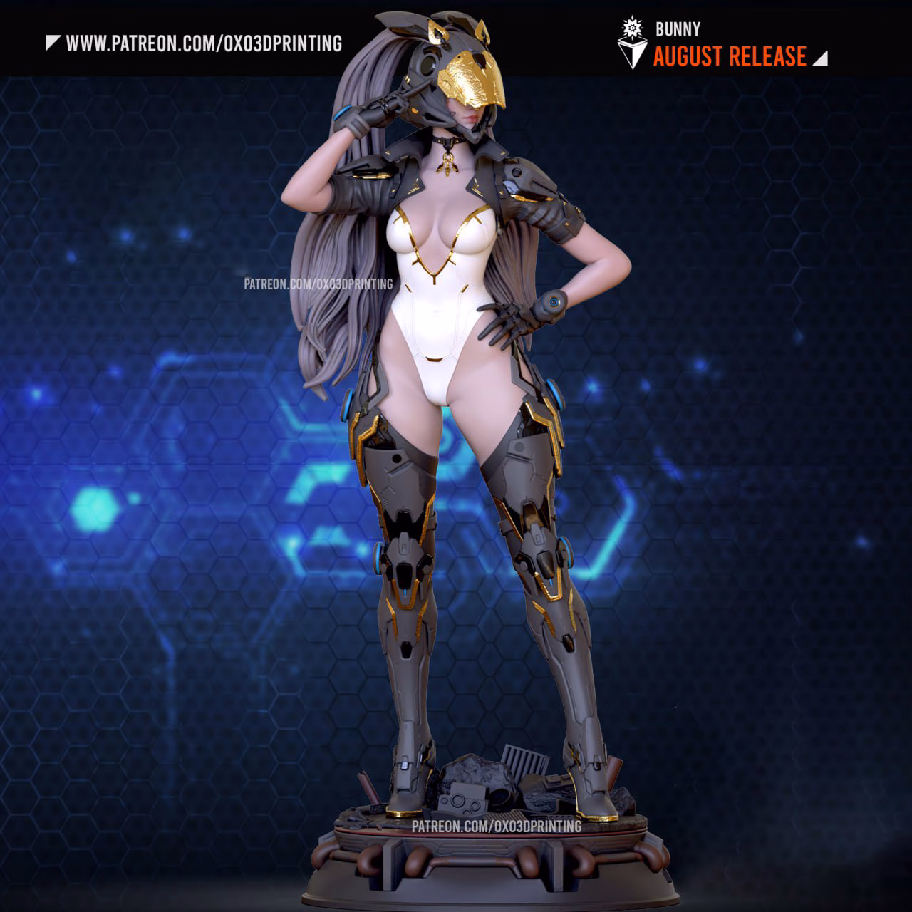 Bunny STL File – The First Descendant 3D Printable - Image 10