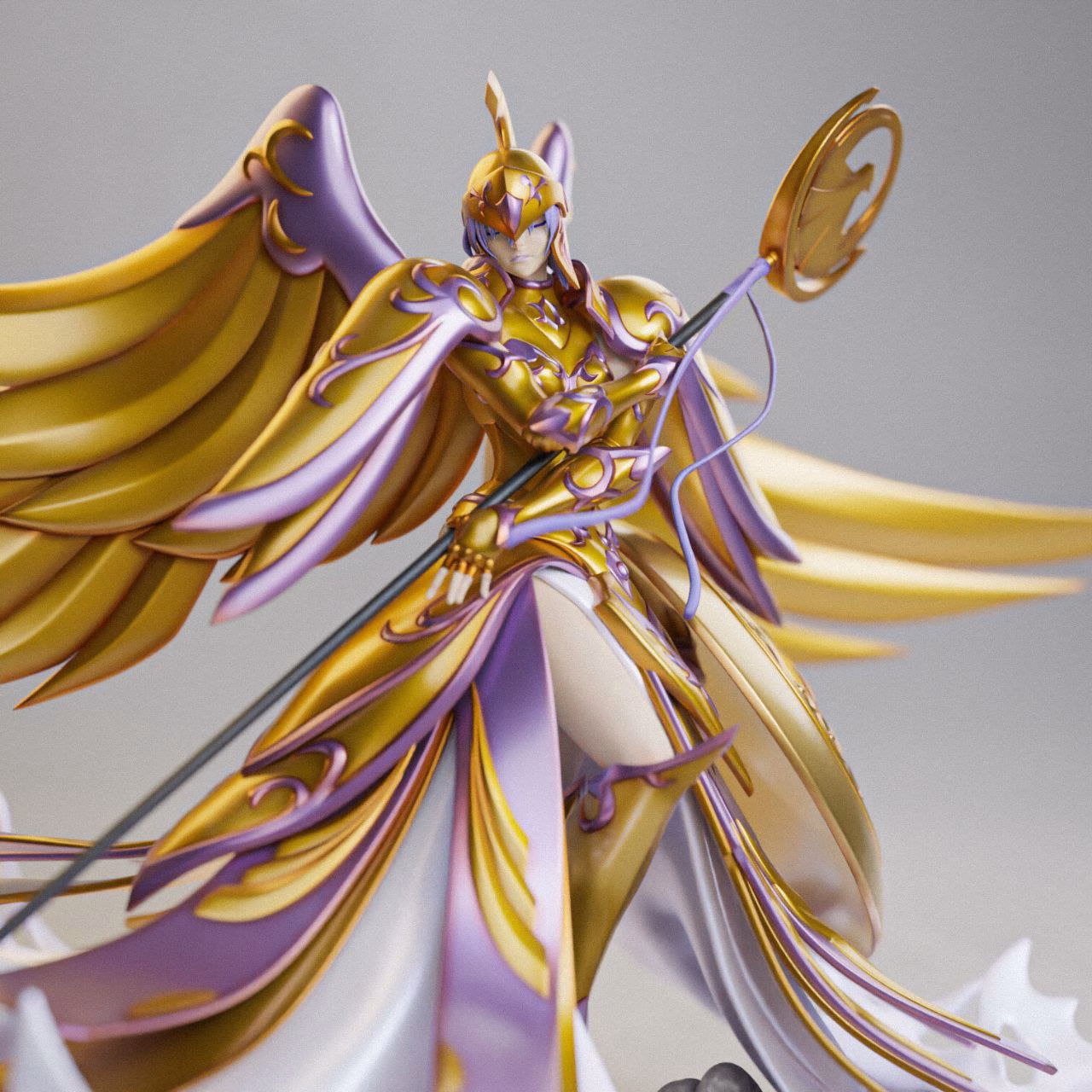 Saint Seiya Lost Canvas Sasha Armadura de Athenas - Image 4