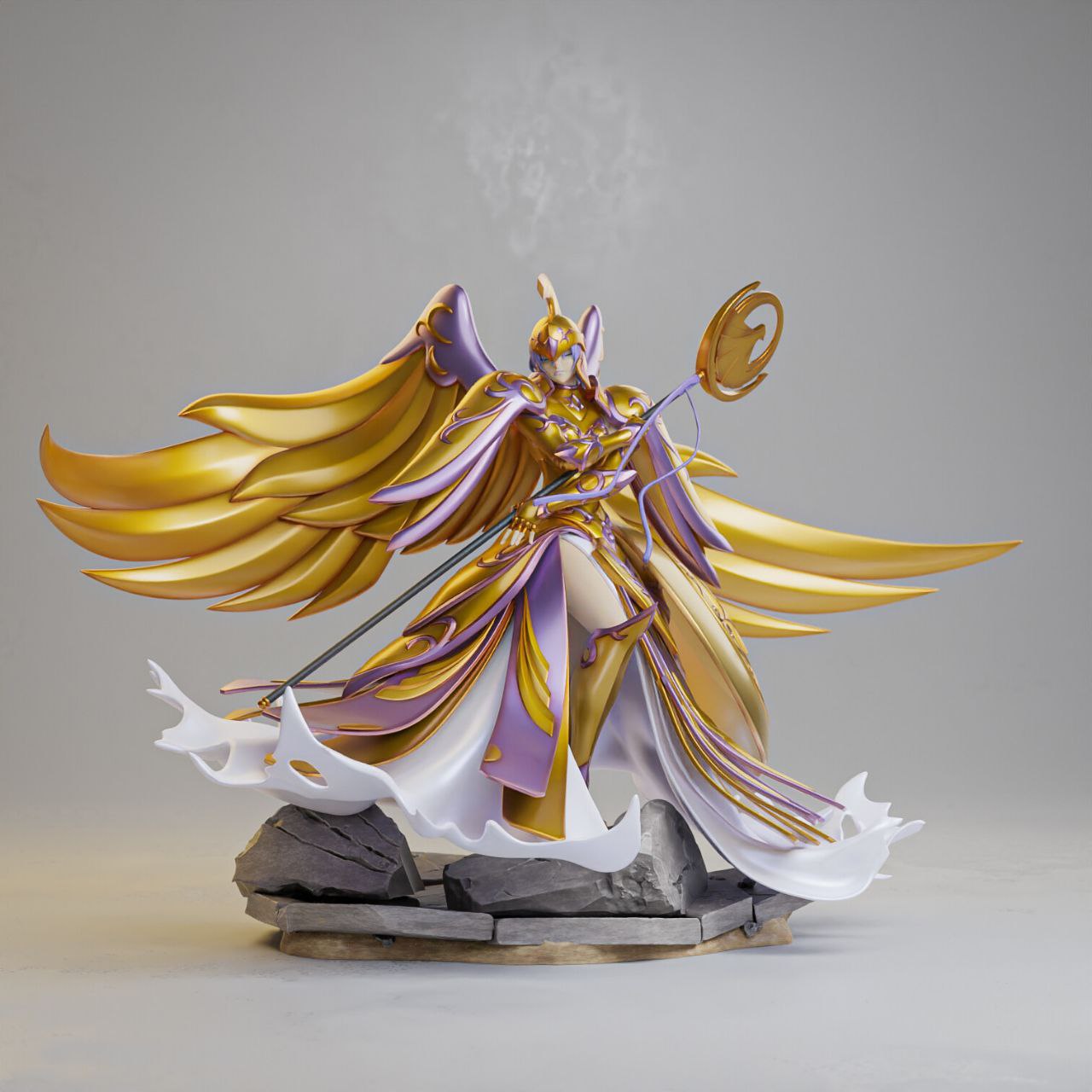 Saint Seiya Lost Canvas Sasha Armadura de Athenas - Image 13