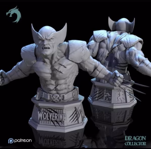 Wolverine Bust