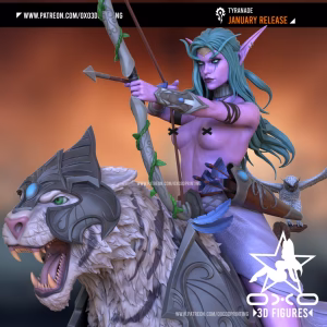 Tyrande SFW NSFW