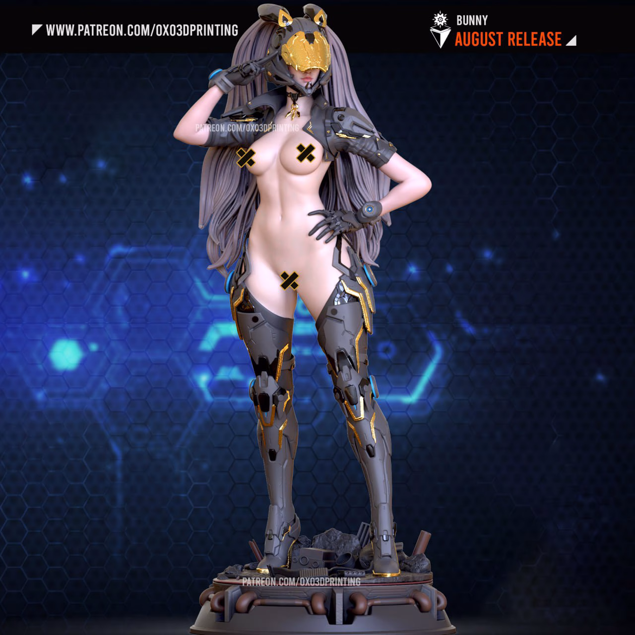 Bunny STL File – The First Descendant 3D Printable - Image 6