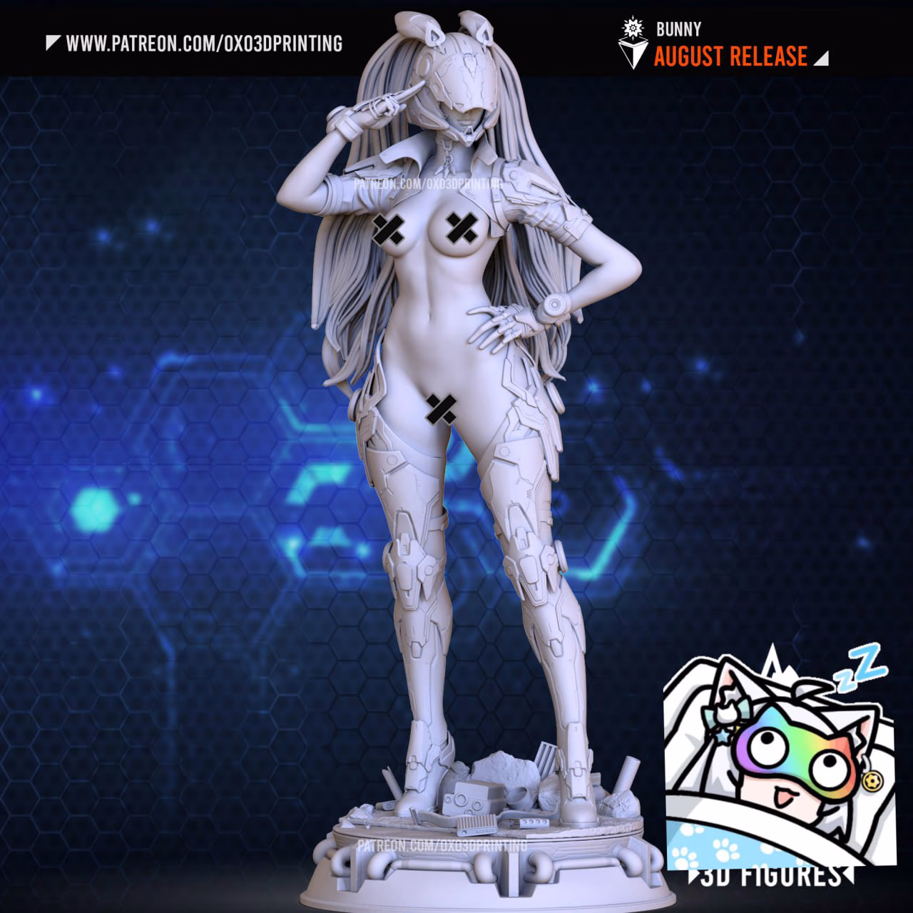 Bunny STL File – The First Descendant 3D Printable - Image 5