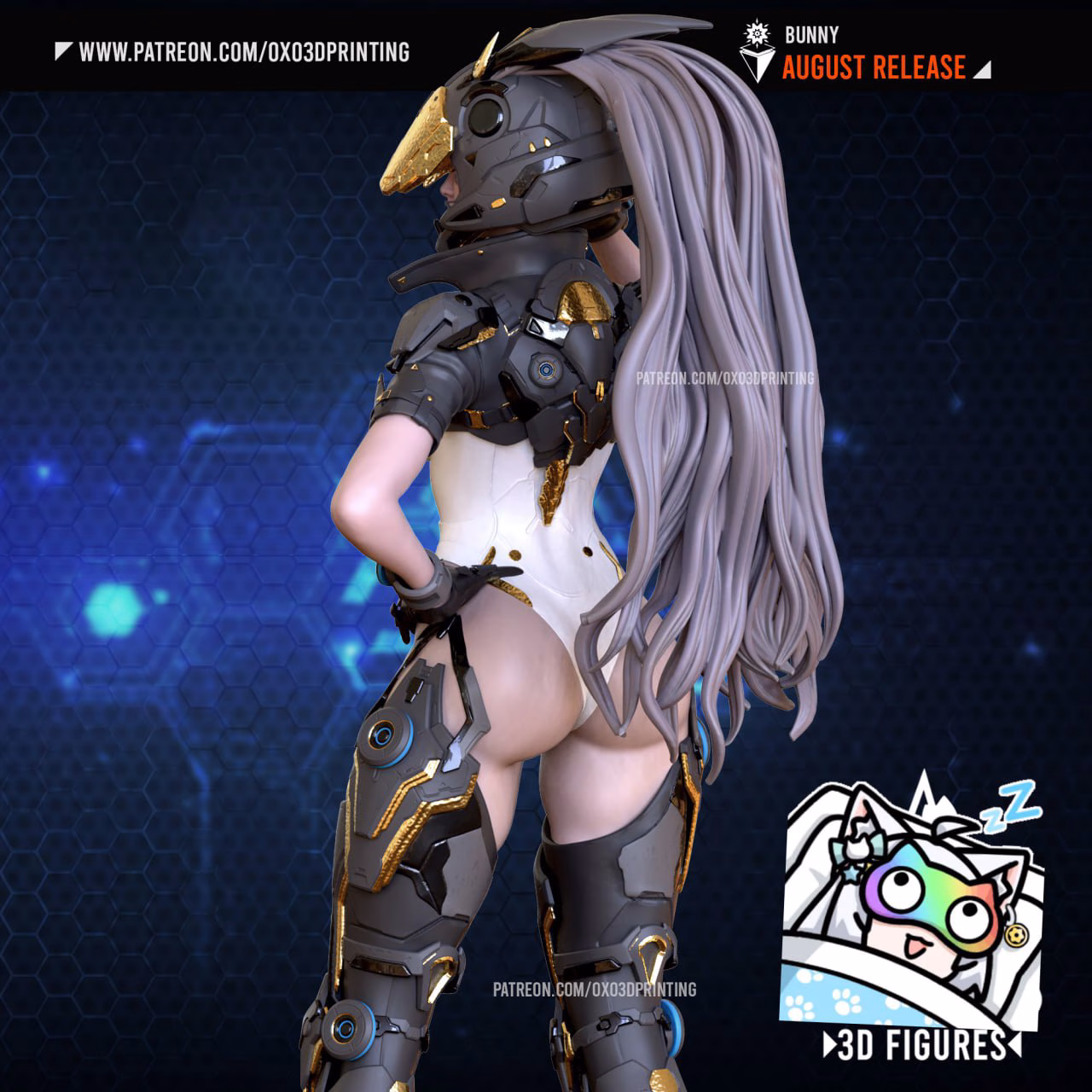 Bunny STL File – The First Descendant 3D Printable - Image 4