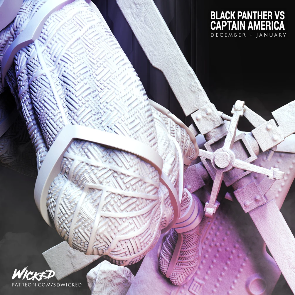 Marvel Black Panther Sculpture (VERIFIED) - Image 8