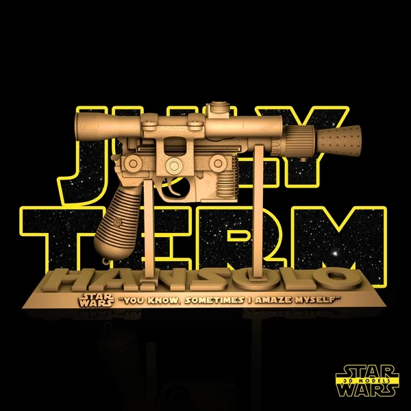 Han Solo Blastech DL-44 StarWars (VERIFIED) - Image 12