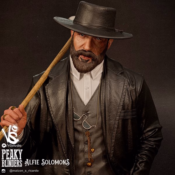 Alfie Solomons from Peaky Blinders Sculpture and Bust - Image 5