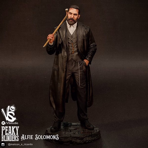 Alfie Solomons from Peaky Blinders Sculpture and Bust - Image 6