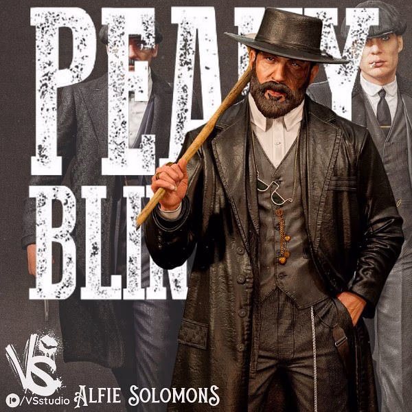Alfie Solomons from Peaky Blinders Sculpture and Bust