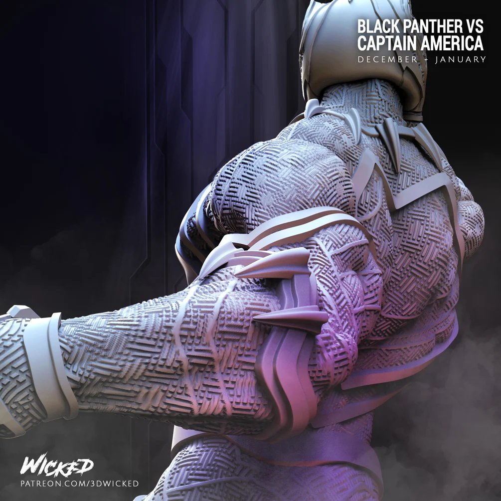Marvel Black Panther Sculpture (VERIFIED) - Image 9