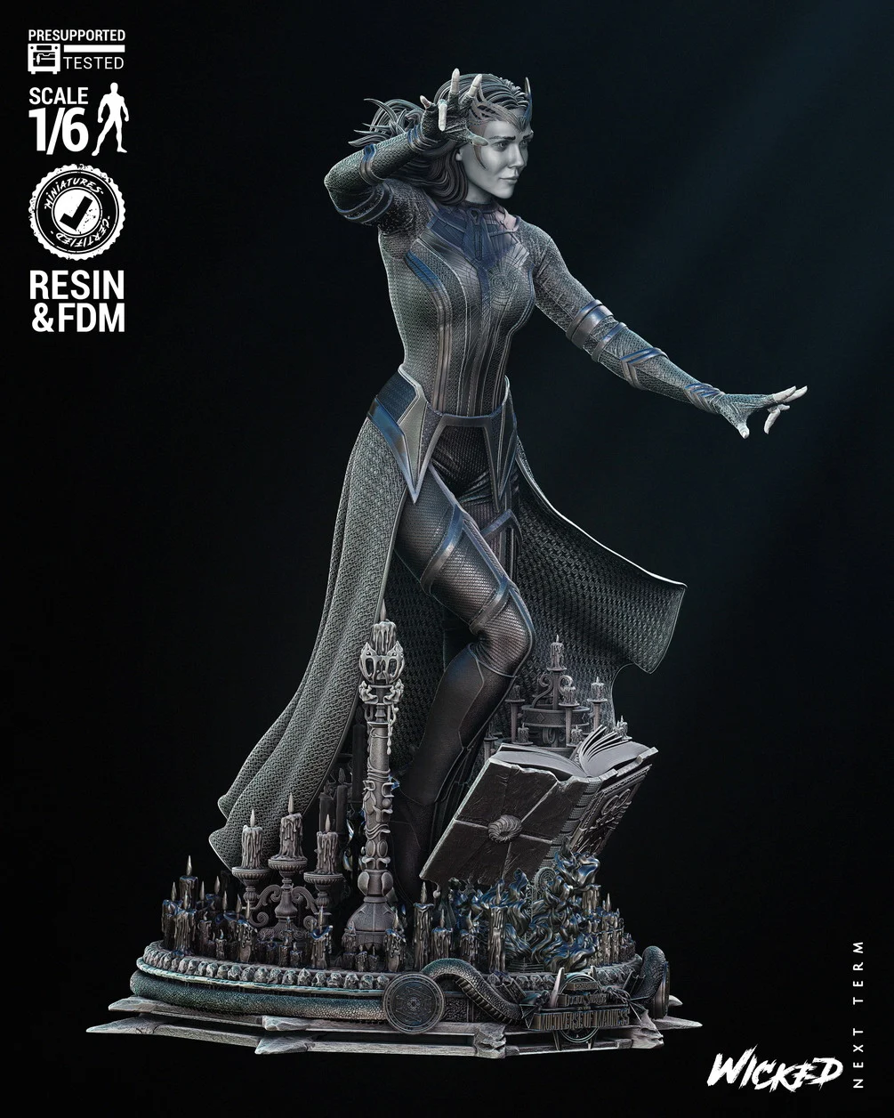 Scarlet Witch Sculpture (VERIFIED) - Image 9