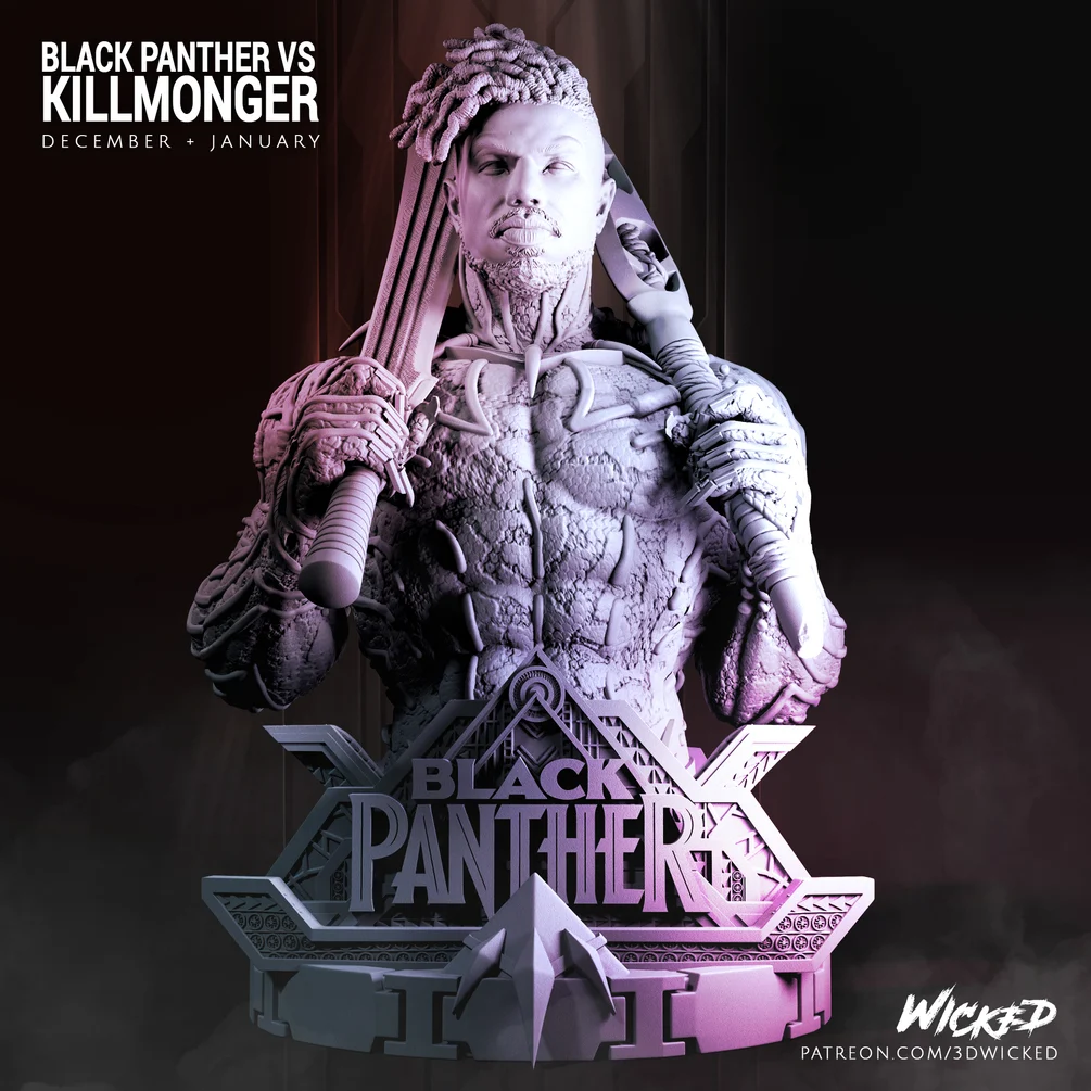Killmonger Bust (VERIFIED) - Image 7