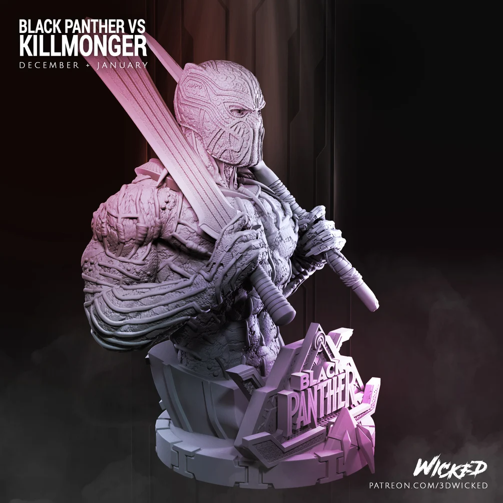 Killmonger Bust (VERIFIED) - Image 8